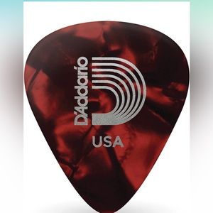 D'Addario Accessories Celluloid Guitar Picks - 25 Pack NWT bundle of 3